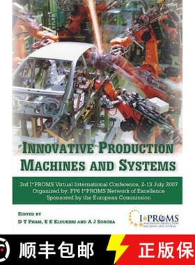 【3-4周达】Innovative Production Machines and Systems: Third I*PROMS Virtual International Conference... [9781904445524]