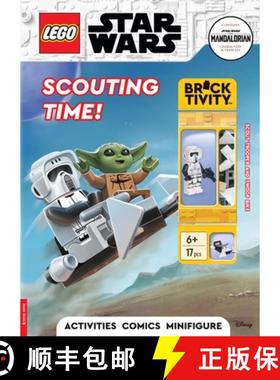 预订 LEGO® Star Wars: Scouting Time Activity Book (with Scout Trooper minifigure and swoop bike) [9781780559469]