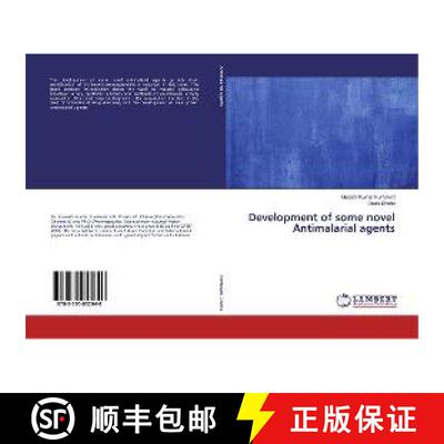预订 Development of some novel Antimalarial agents [9783330052840]