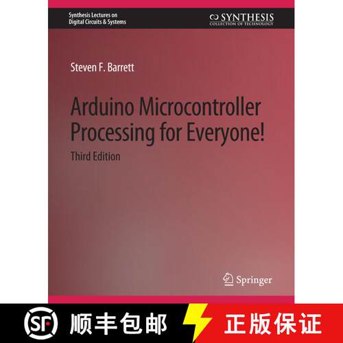 【3-4周达】Arduino Microcontroller Processing for Everyone! Third Edition [9783031798634]