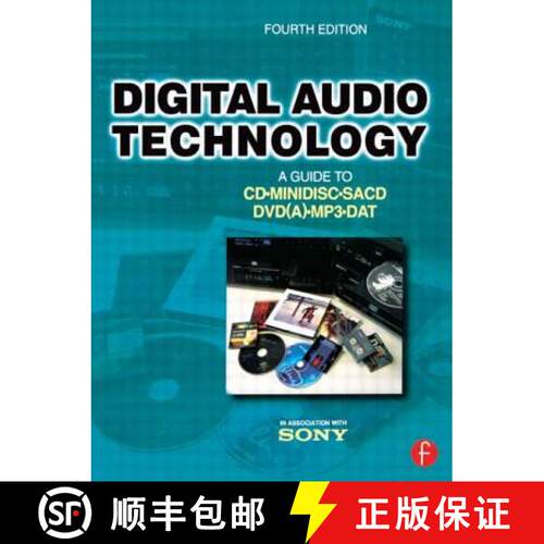 【3-4周达】Digital Audio Technology : A Guide to CD, MiniDisc, SACD, DVD(A), MP3 and DAT [9780240516547]