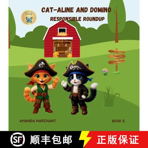 【3-4周达】CAT-ALINE AND DOMINO : RESPONSIBLE ROUNDUP [9781764686716]