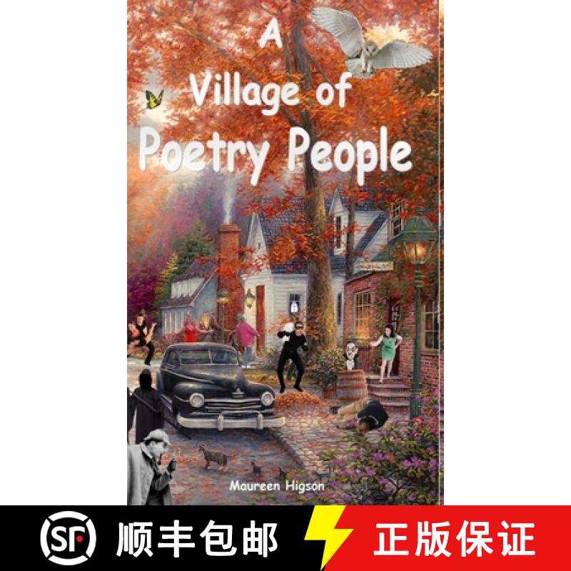 【3-4周达】A Village of Poetry People [9781329234680]