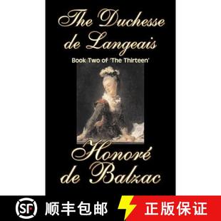 Langeais Balzac Book The Fiction Honore Two Literar... Thirteen Duchesse 4周达 9781598189865