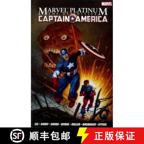 【3-4周达】Marvel Platinum: The Definitive Captain America [9781846534836]