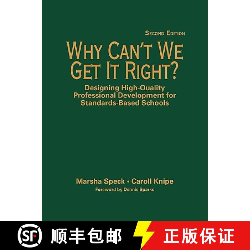 【3-4周达】Why Can't We Get It Right?: Designing High-Quality Professional Development for Standards-... [9781412906524]