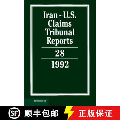 【3-4周达】精装 Iran-U.S. Claims Tribunal Reports: Volume 28 [9780521463386]