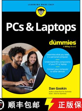 【3-4周达】PCs & Laptops for Dummies [9781394276943]