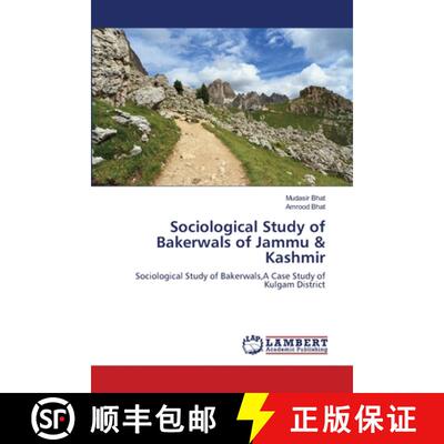 预订 Sociological Study of  Bakerwals of Jammu & Kashmir [9783659211232]