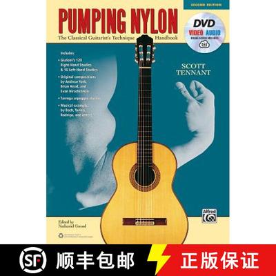 【3-4周达】Pumping Nylon: The Classical Guitarist's Technique Handbook, Book, DVD & Online Video/Audio [9781470631390]