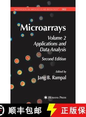 【3-4周达】Microarrays : Volume 2, Applications and Data Analysis [9781588299444]