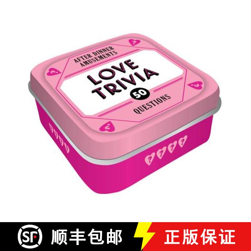 【3-4周达】After Dinner Amusements: Love Trivia : 50 Questions [9781452173757]