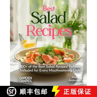 【3-4周达】Best Salad Recipes: Revitalize Your Plate with Our Cookbook: Enjoy 100+ of the Best Salad ... [9798869351661]