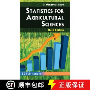 【3-4周达】精装 Statistics for Agricultural Sciences [9789388305303]