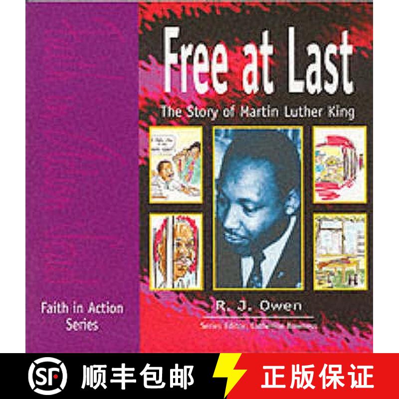 【2-3周达】Free at Last: The Story of Martin Luther King [9781851751334]