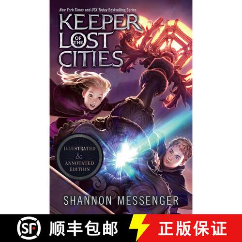 【3-4周达】Keeper of the Lost Cities Illustrated & Annotated Edition: Book One (Annotated) [9781534479845]