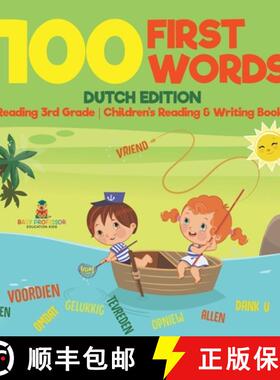 【3-4周达】100 First Words - Dutch Edition - Reading 3rd Grade | Children's Reading & Writing Books [9798869414465]
