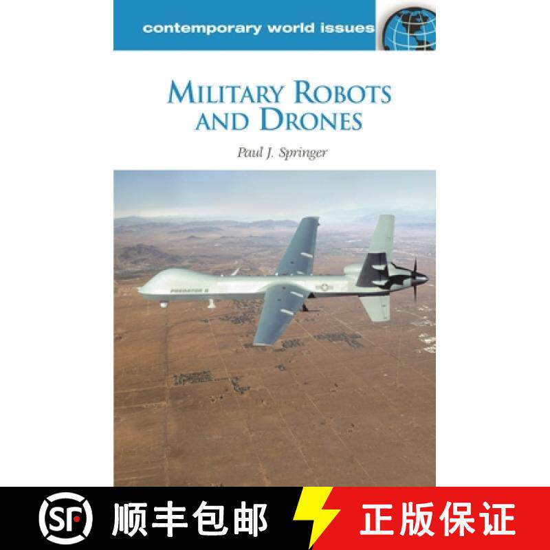 预订 Military Robots and Drones: A Reference Handbook [9781598847321]