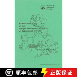 Diptera Provisional Larger 预订 Britain 9781870393140 Ireland Atlas the Brachycera