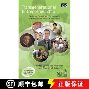 Transgenerational 9781847207975 Acros... Performance 4周达 Exploring Entrepreneurship Firms Growth Family and