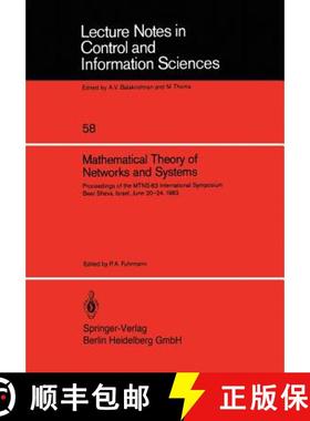 【3-4周达】Mathematical Theory of Networks and Systems : Proceedings of the MTNS-83 International Sym... [9783540131687]