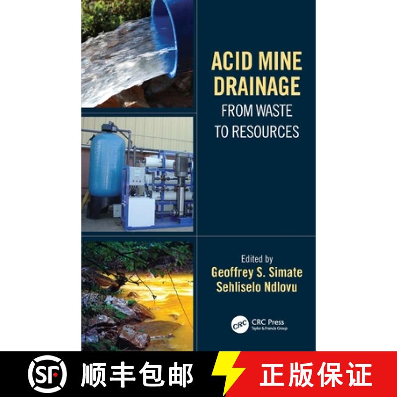 【3-4周达】Acid Mine Drainage: From Waste to Resources [9780367705206]