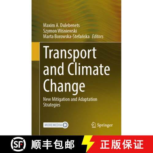 【3-4周达】精装 Transport and Climate Change: New Mitigation and Adaptation Strategies [9783032005625]