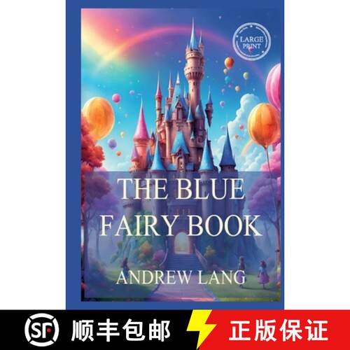 【3-4周达】The Blue Fairy Book: Large Print Edition for a better reading experience [9783988687210]