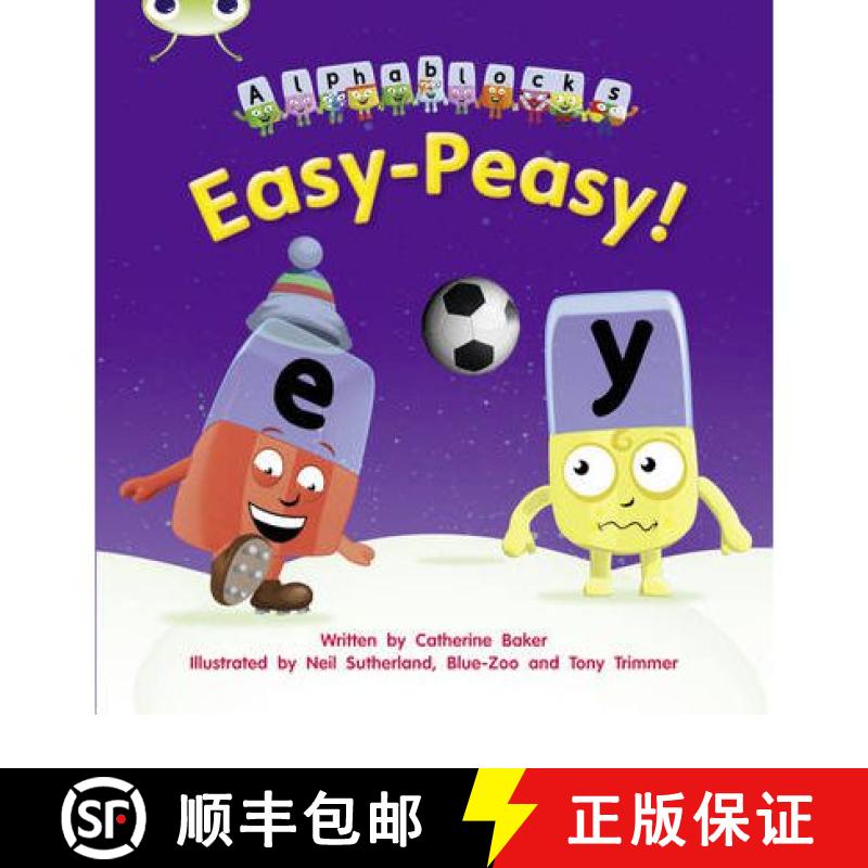 【2-3周达】Easy-Peasy!: Alphablocks Phase 5 (Fiction) [9781408279731]