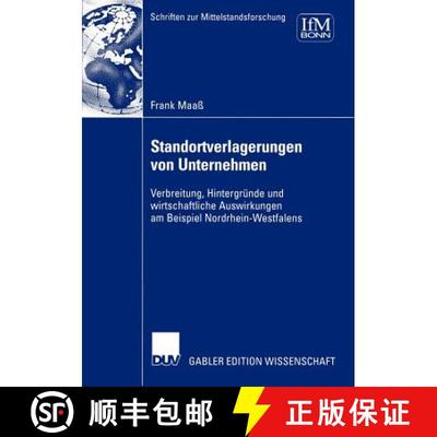 【3-4周达】Standortverlagerungen von Unternehmen : Verbreitung, Hintergründe und wirtschaftliche Aus... [9783824481019]