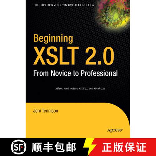 【3-4周达】Beginning XSLT 2.0: From Novice to Professional (1st ed.) [9781590593240]