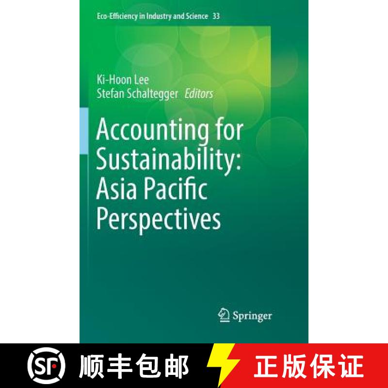 【3-4周达】Accounting for Sustainability: Asia Pacific Perspectives [9783319890067]
