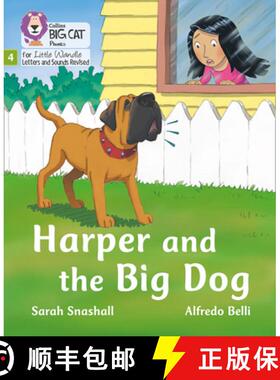 【3-4周达】Big Cat Phonics for Little Wandle Letters and Sounds Revised - Harper and the Big Dog: Pha... [9780008504564]