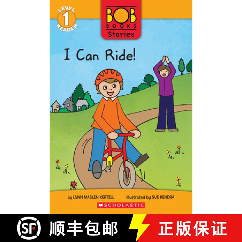 【3-4周达】I Can Ride! (Bob Books Stories: Scholastic Reader, Level 1) [9781338814187]