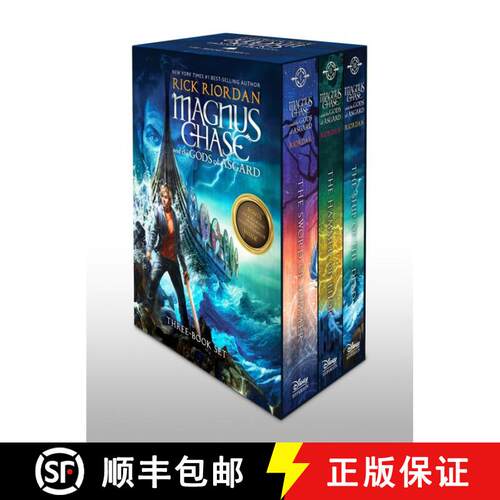 【3-4周达】Magnus Chase and the Gods of Asgard Paperback Boxed Set [9781484780626]