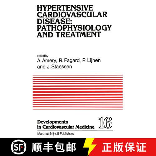 【3-4周达】Hypertensive Cardiovascular Disease: Pathophysiology and Treatment : Pathophysiology and T... [9789400974784]