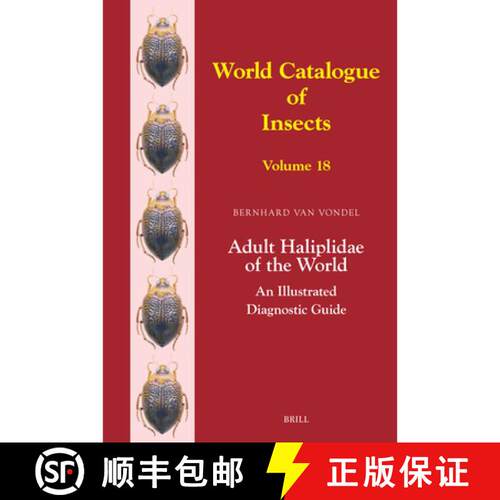 【3-4周达】精装 Illustrated Guide to the World's Adult Haliplidae: All the Basic Information for Iden... [9789004759664]