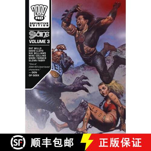 【3-4周达】Slaine - The Definitive Edition, volume 3 [9781837867530]