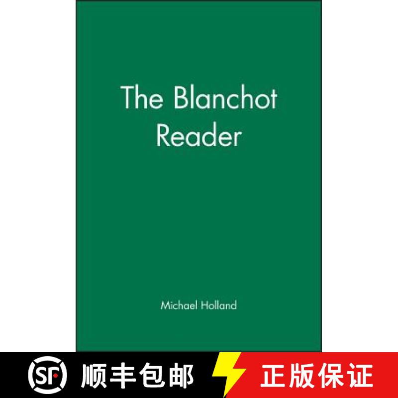 【3-4周达】Blanchot Reader [Wiley文学] [9780631190844]