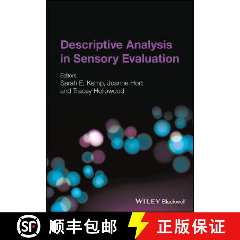 预订 Descriptive Analysis In Sensory Evaluation [Wiley食品] [9780470671399]