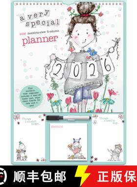 【3-4周达】Tracey Russell Deluxe Planner A3 Calenda [9781529852684]