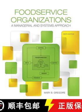 【3-4周达】Foodservice Organizations: A Managerial and Systems Approach [9780134038940]