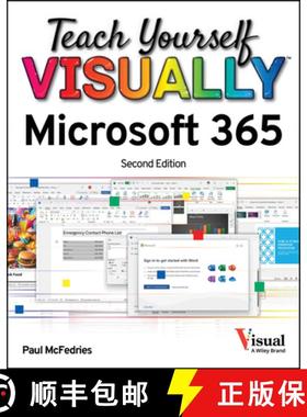 【3-4周达】Teach Yourself VISUALLY Microsoft 365, 2nd Edition [9781394298273]