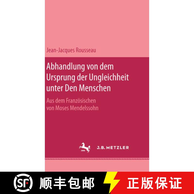 【3-4周达】Abhandlung Von Dem Ursprung Der Ungleichheit Unter Den Menschen [9783740011109]