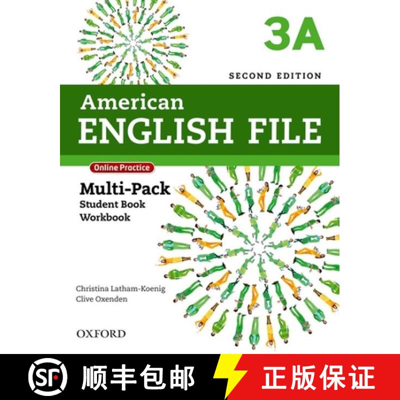 【3-4周达】American English File 2e 3a Multipack 2019 [9780194796330]