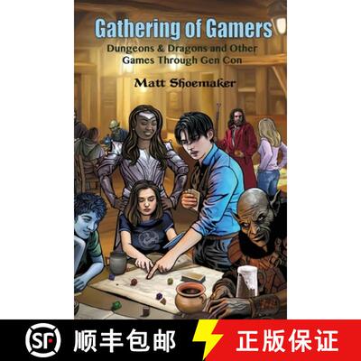 【3-4周达】Gathering of Gamers: Dungeons & Dragons and other Games through Gen Con [9781300215899]