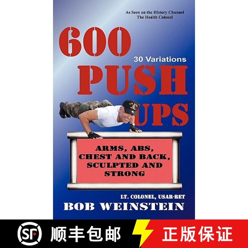 【3-4周达】600 Push-ups 30 Variations [9781935759096]