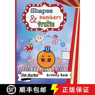 Shapes 9781008911840 Numb... Marker 4周达 Activity Numbers Markers Fruits Book Dot