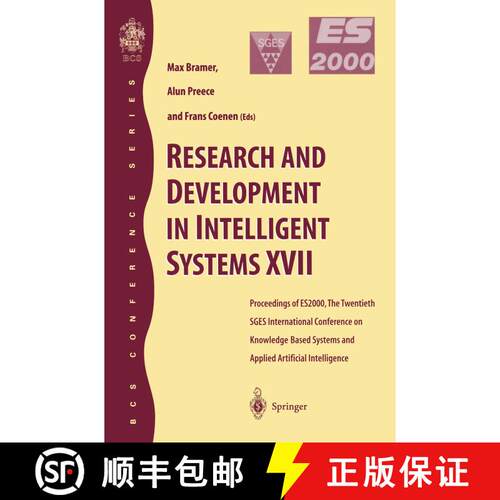 【3-4周达】Research and Development in Intelligent Systems XVII: Proceedings of ES2000, the Twentieth... [9781852334031]