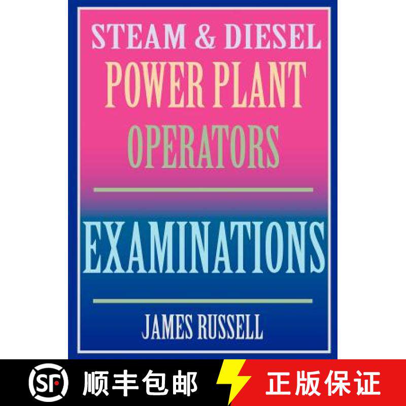 【3-4周达】Steam & Diesel Power Plant Operators Examinations [9780916367084]